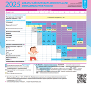 Календарь "2025 Идеальный календарь вакцинации"